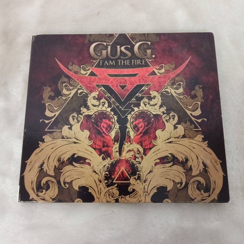 Gus G. I Am The Fire CD 2014 Century Media Heavy Metal Digipak Mats Leven